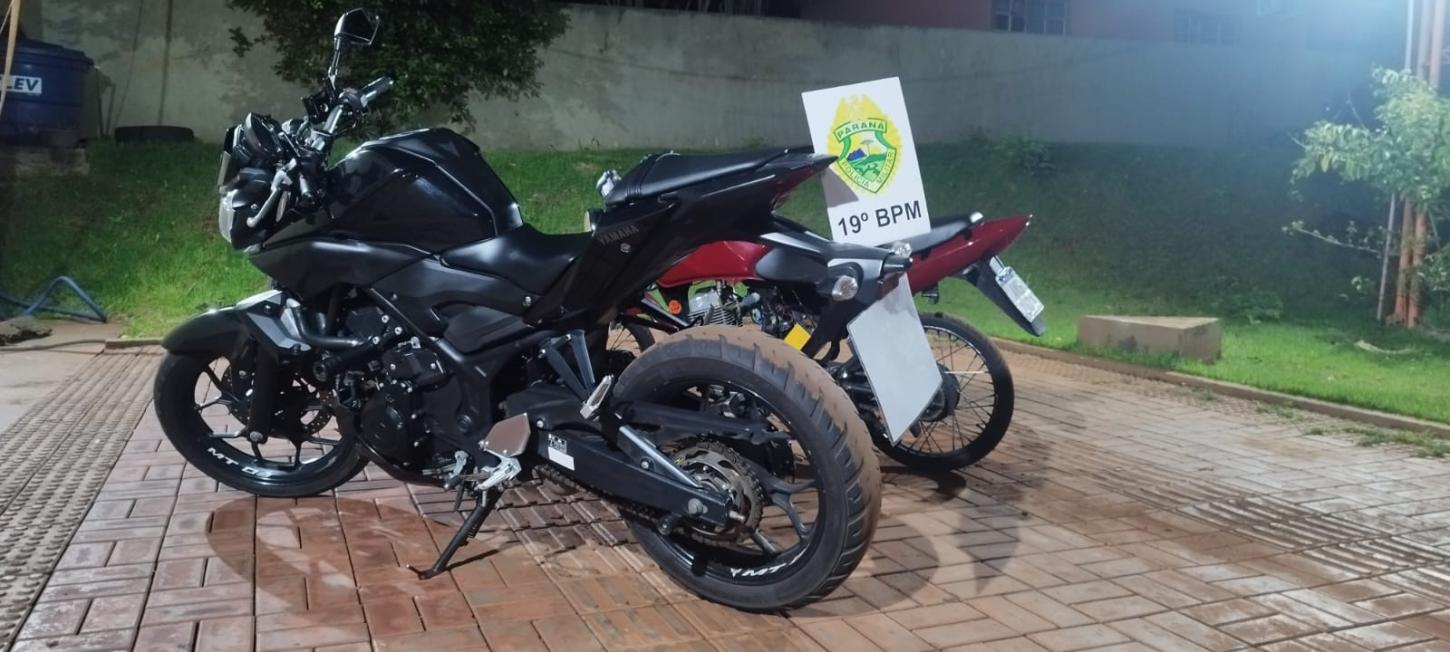 Policia recolhe motocicletas durante Operação Sinergia III em Santa Helena