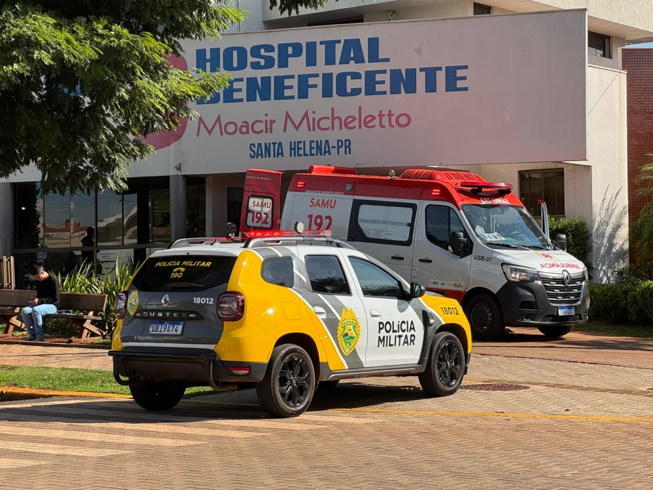Idosa de 90 anos morre após se engasgar em Santa Helena