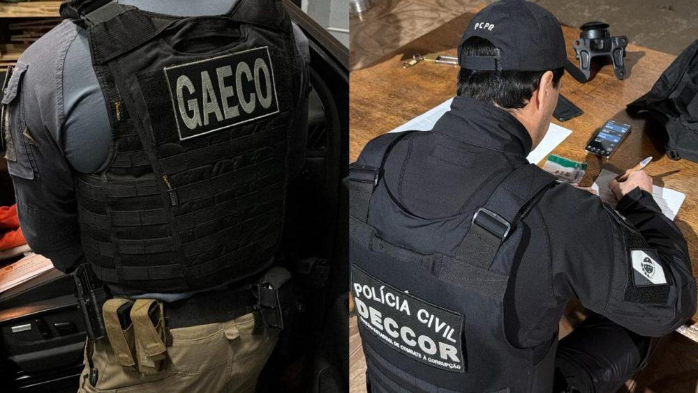 DECCOR e GAECO cumprem mandados em operação contra fraudes no transporte escolar de Santa Helena