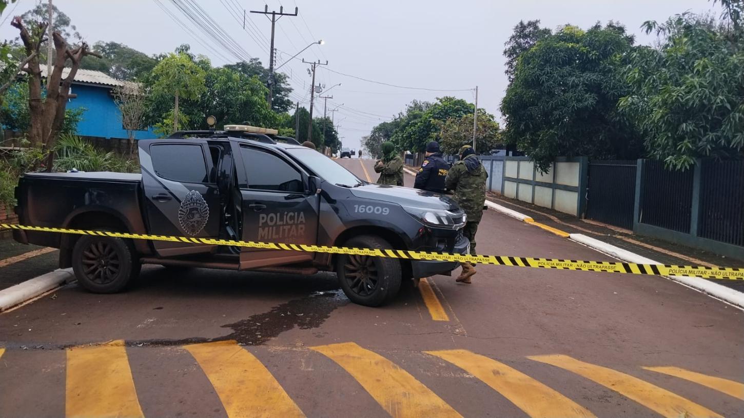 Itaipulândia: BPFRON intercepta carro com explosivos que sobraram de mega-assalto no PY