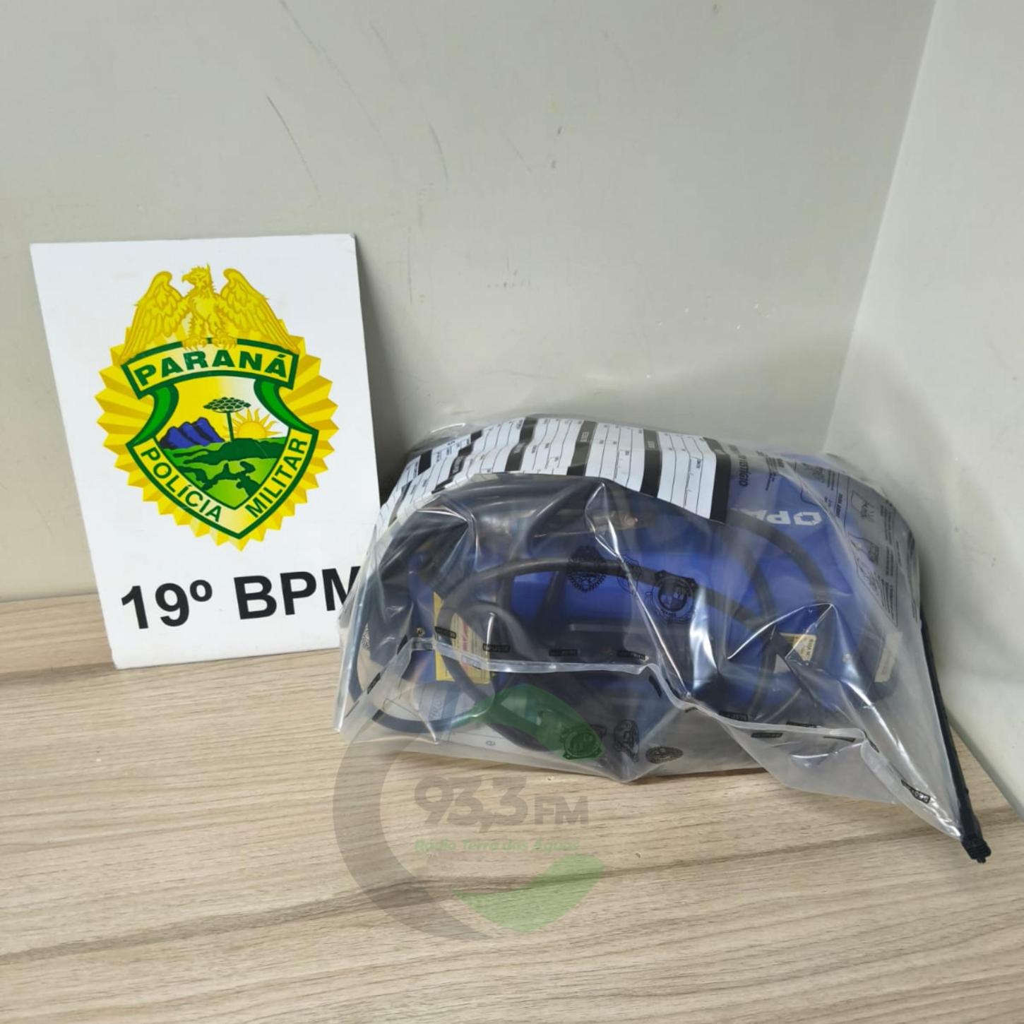 Polícia Militar recupera aparelho de solda furtado de caçamba de veículo em Santa Helena