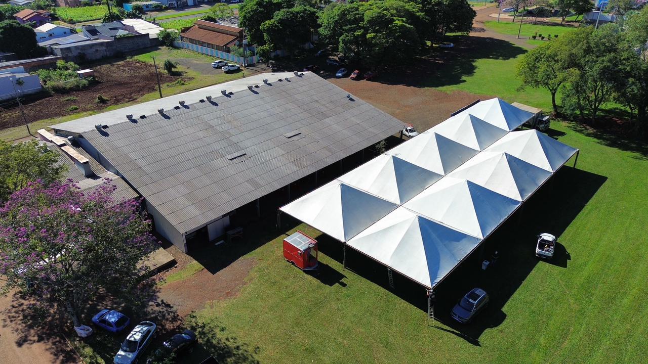 Tudo pronto para a grande Festa Junina hoje das Escolas e CMEI de Sub-Sede