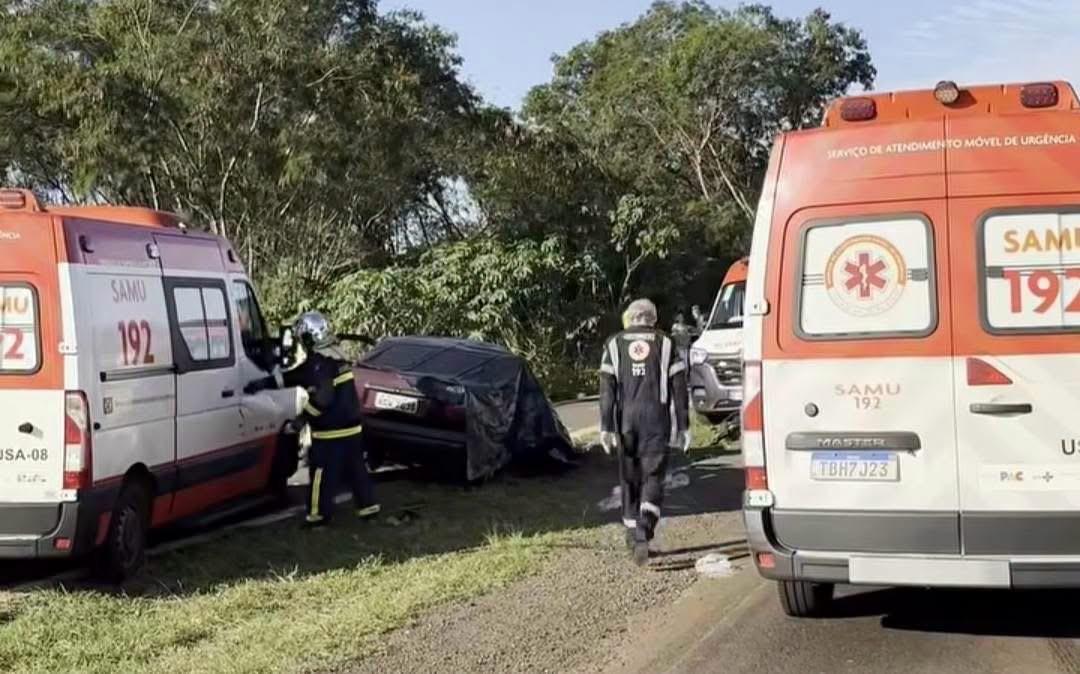 Grave acidente em Santa Helena deixa um morto e três feridos