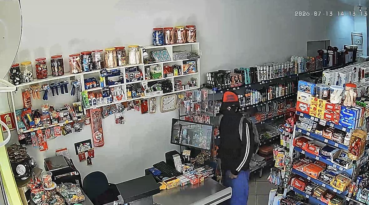 Tentativa de assalto a mão armada é registrada em mercearia de Santa Helena