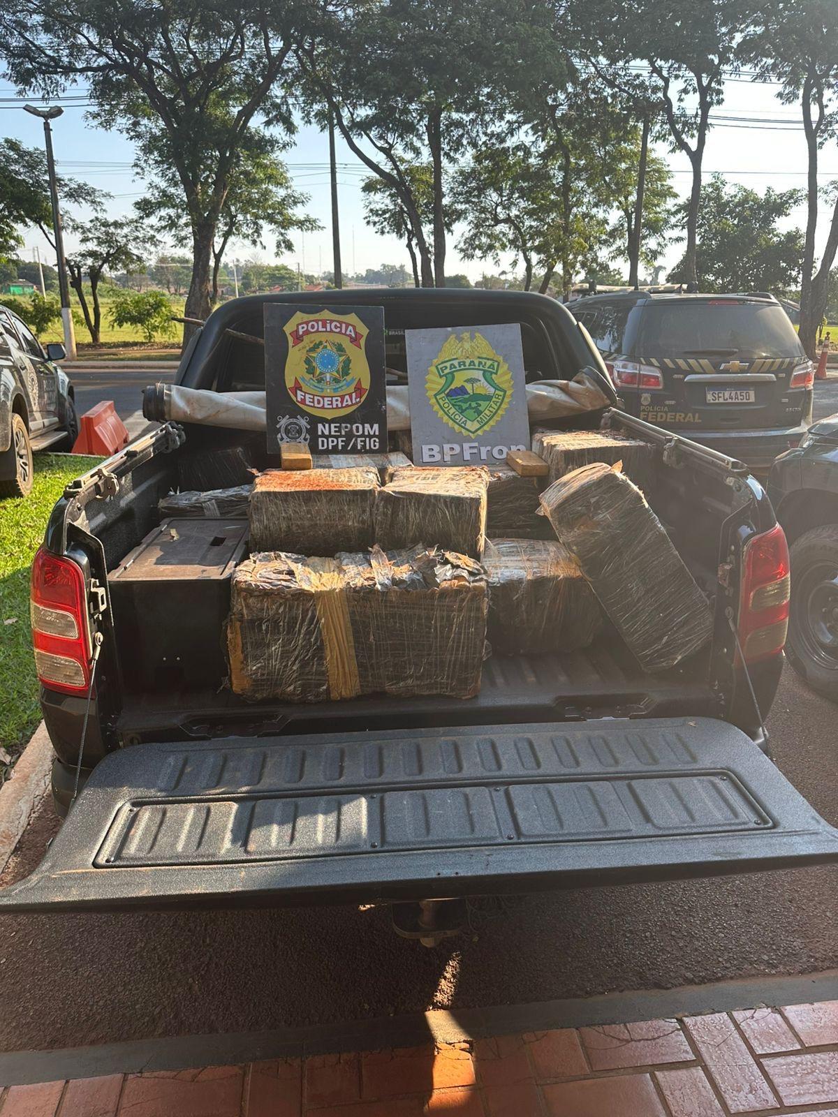 Polícia apreende quase 500 kg de droga no interior de Santa Helena