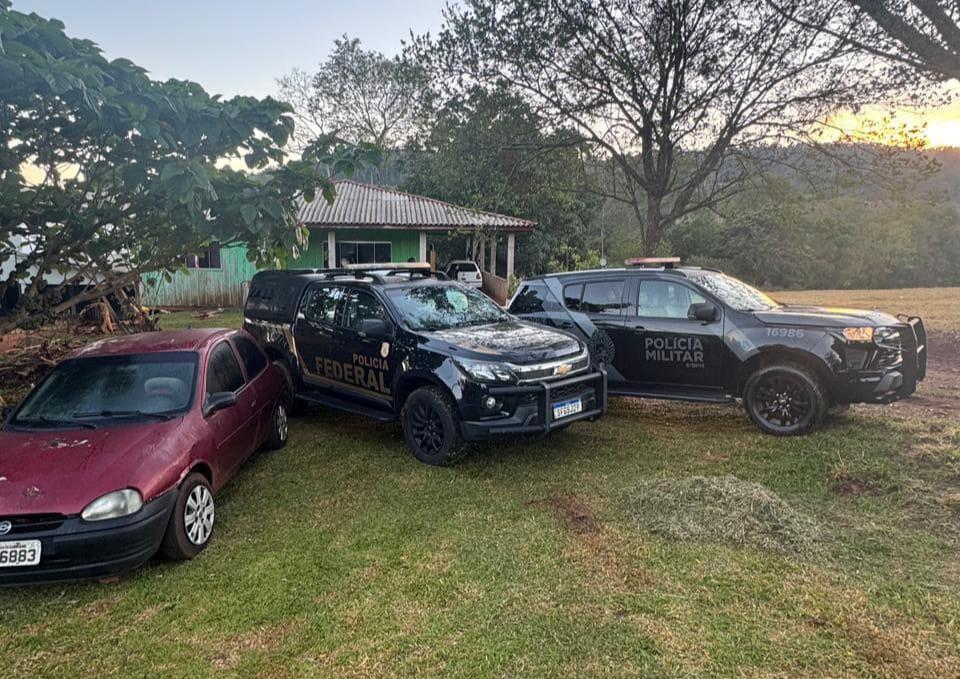 Duas pessoas morrem durante operação da PF em Boa Vista da Aparecida