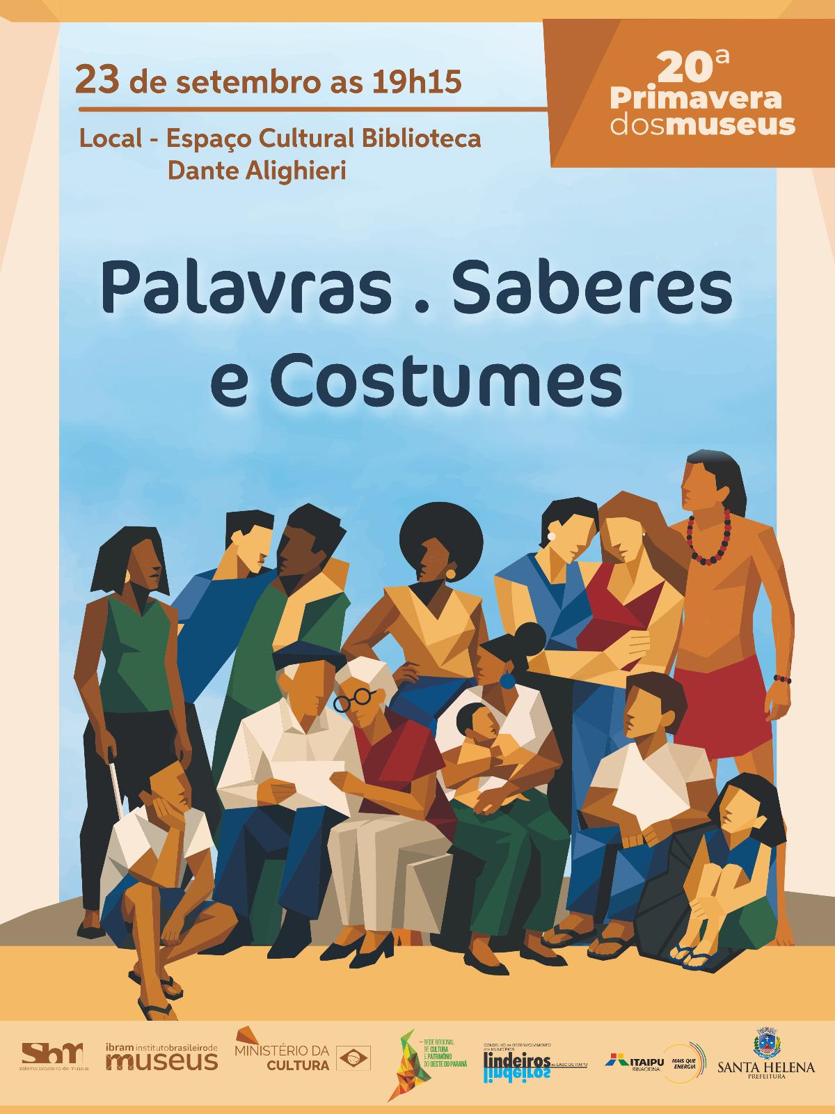 Espaço Cultural Biblioteca Dante Alighieri recebe atividade da 20ª Primavera dos Museus em 23 de setembro