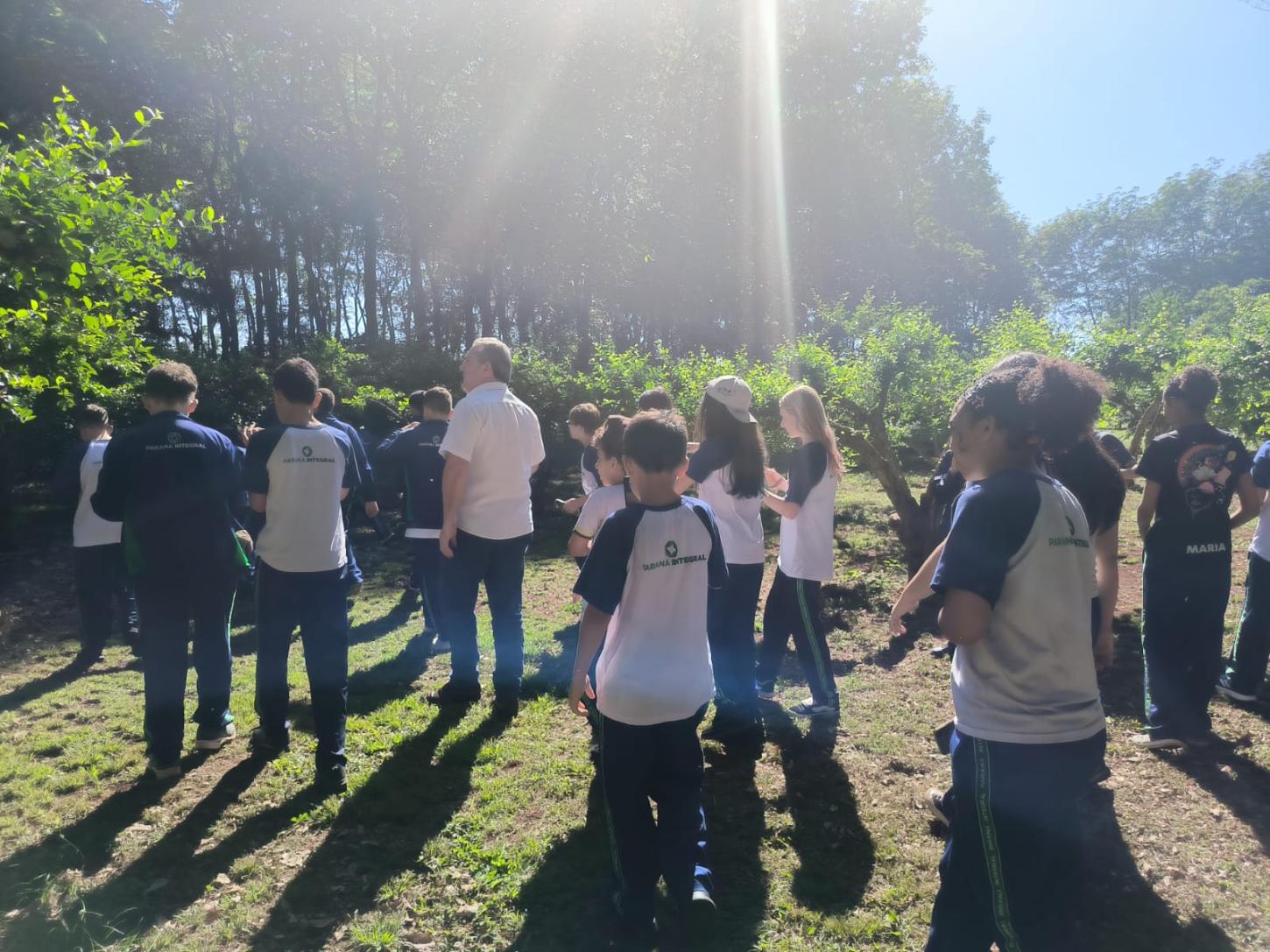 Estudantes de Marechal Rondon fazem roteiro educativo em Santa Helena