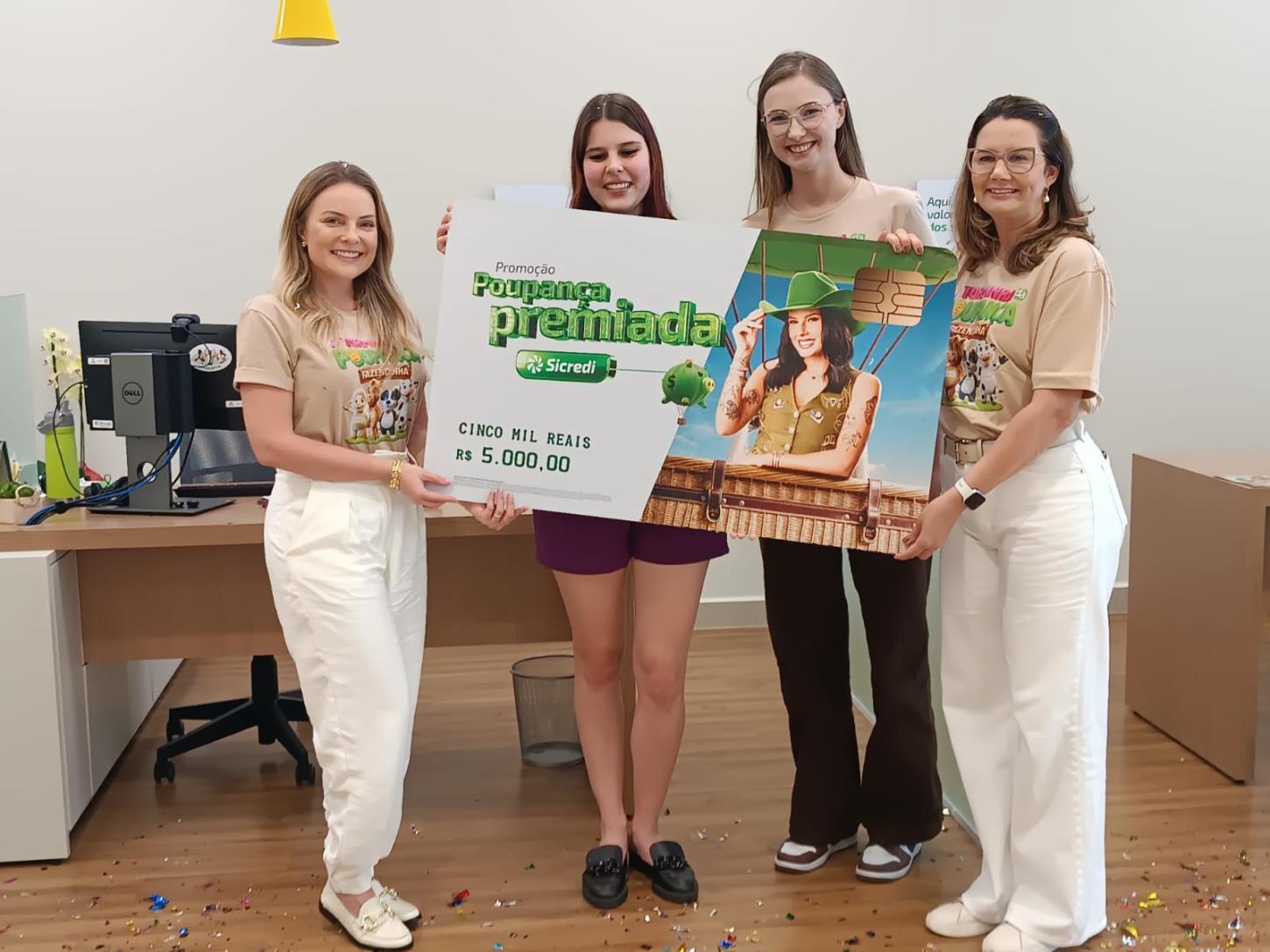 Poupança Premiada Sicredi
