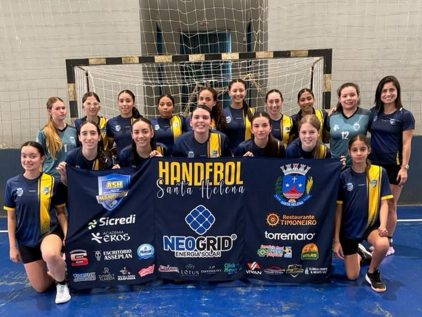 Santa Helena nas quartas de final da Copa Oeste de Handebol