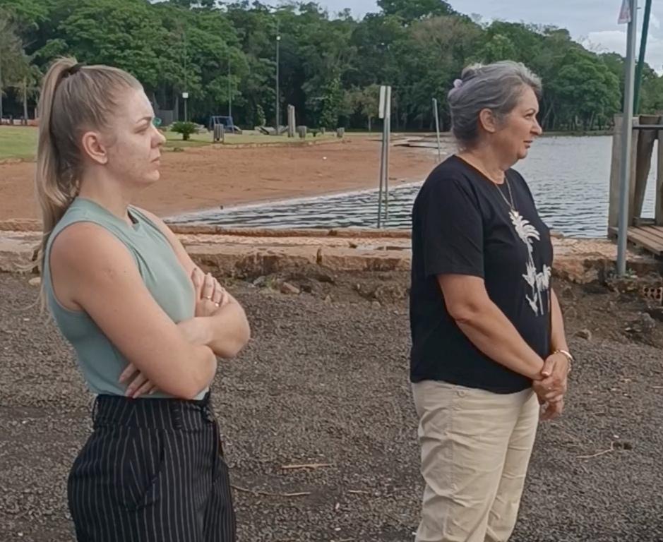 Mãe de Jeferson Backes dá detalhes sobre localização do corpo do filho Jeferson ontem no Lago de Itaipu em Entre Rios do Oeste