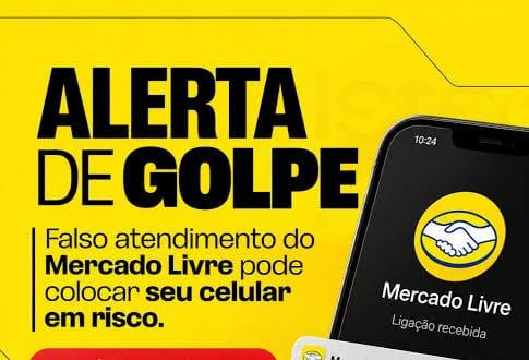 Morador perde R$ 1 mil em golpe do falso reembolso do Mercado Livre em Entre Rios do Oeste