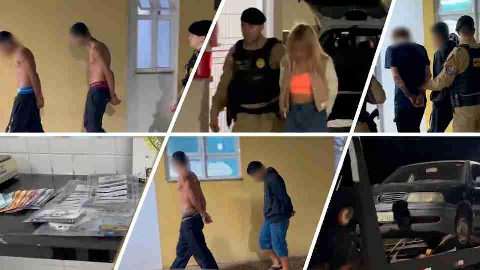 PM detém grupo suspeito de tentativa de assalto em hotel, apreende armas, drogas e dinheiro em Cascavel