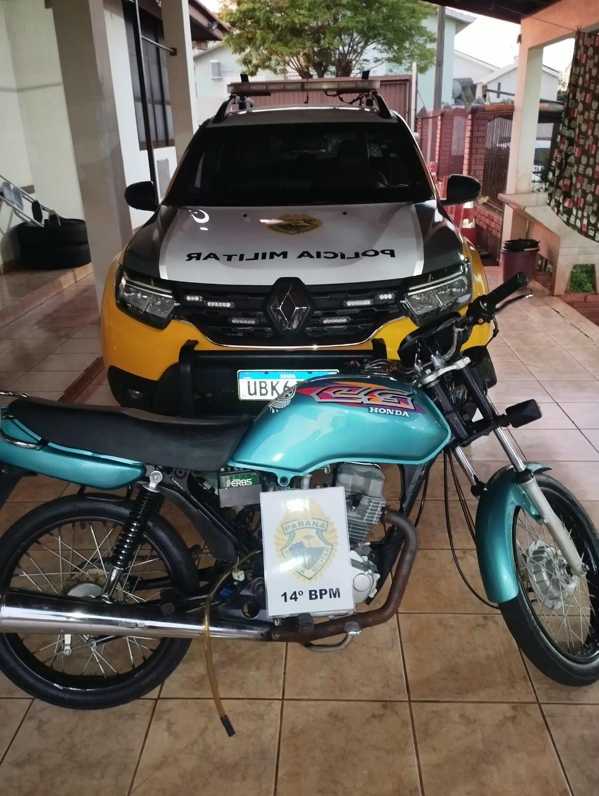 Moto apreendida