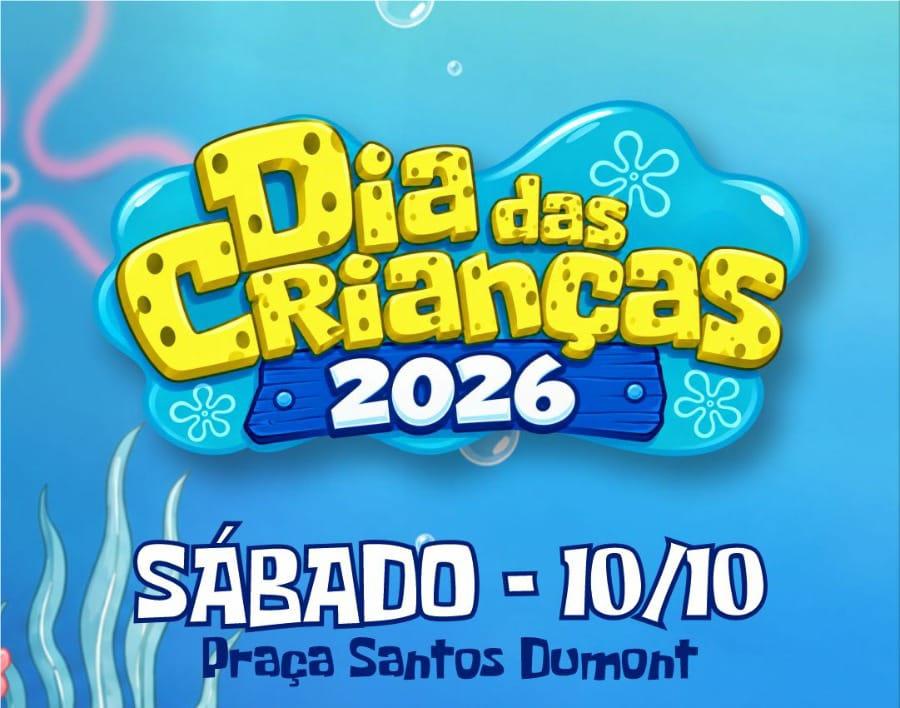 Praça Santos Dumont recebe programação gratuita de Dia das Crianças em Santa Helena