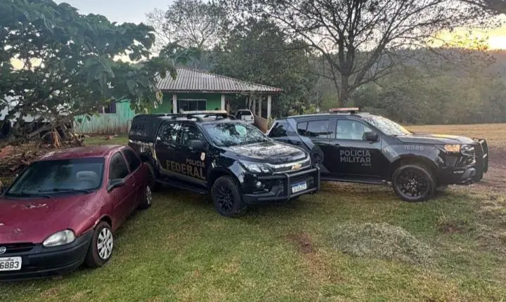 Duas pessoas morrem durante operação da PF em Boa Vista da Aparecida