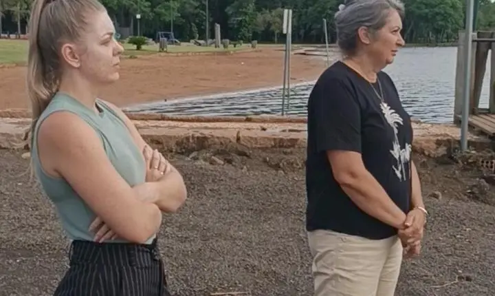 Mãe de Jeferson Backes dá detalhes sobre localização do corpo do filho Jeferson ontem no Lago de Itaipu em Entre Rios do Oeste