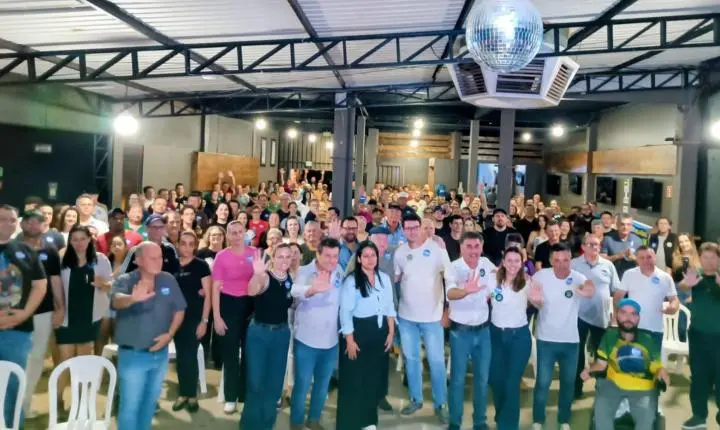 Paranhos (PSD) candidato a Deputado Federal pelo Paraná nas eleições de 2026 esteve em Santa Helena no domingo (20)