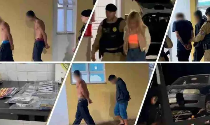 PM detém grupo suspeito de tentativa de assalto em hotel, apreende armas, drogas e dinheiro em Cascavel