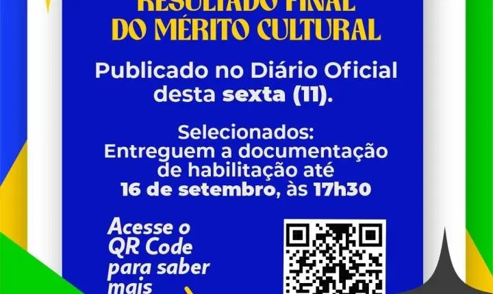 Prefeitura de Santa Helena publica resultado final do mérito cultural da PNAB Multiartes 2026