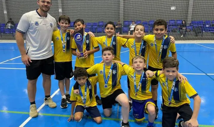 Santa Helena conquista título da Copa Oeste de Handebol Sub-10 Masculino