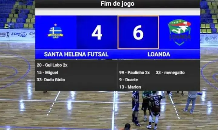 Santa Helena Futsal perde em casa pela Série Bronze