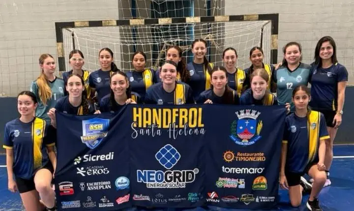 Santa Helena nas quartas de final da Copa Oeste de Handebol